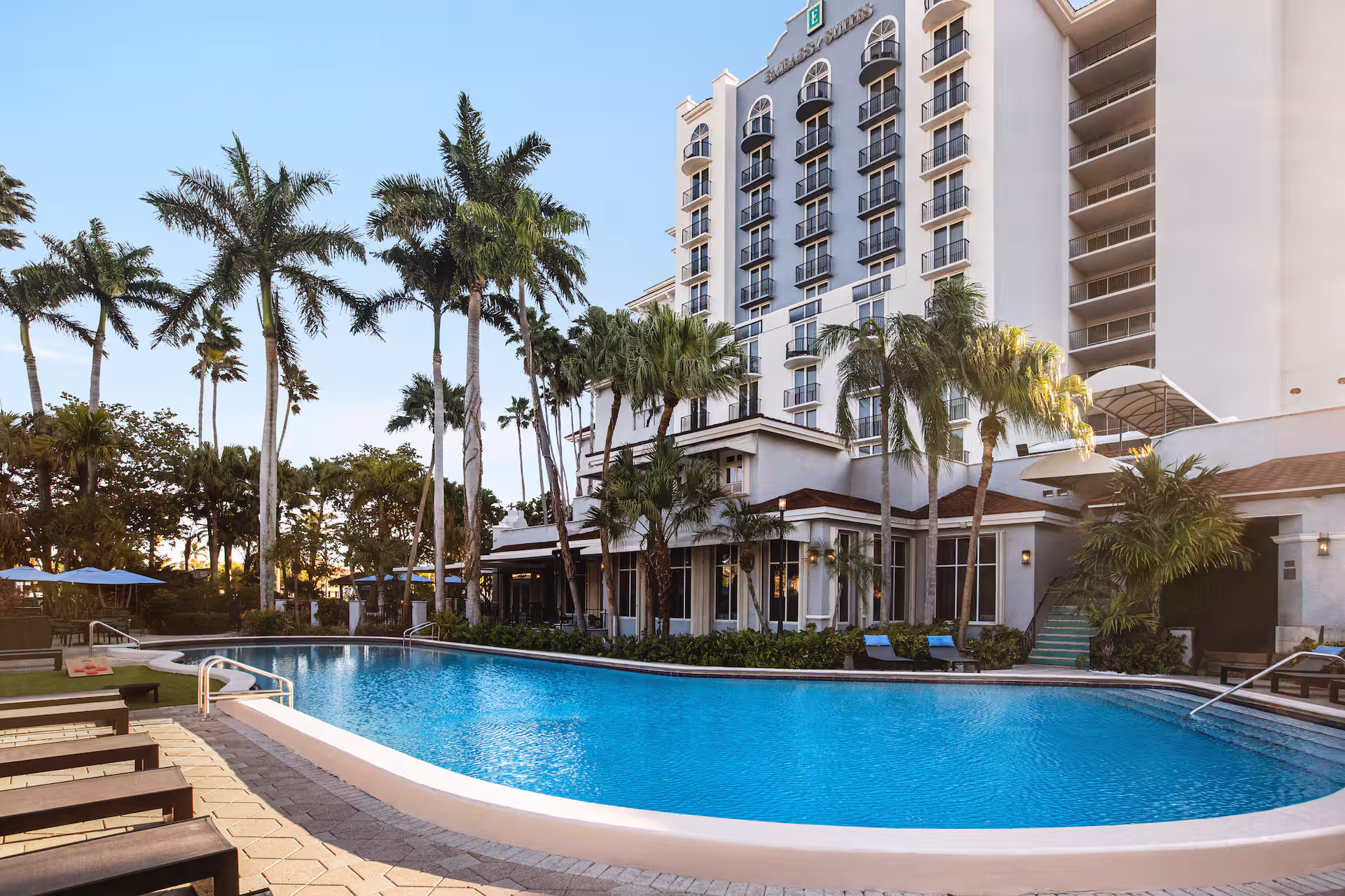 Embassy Suites outdoor pool
